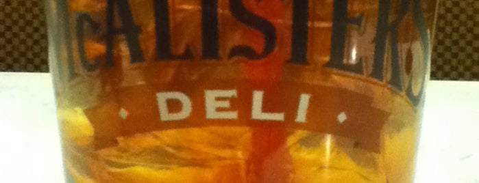 McAlister's Deli is one of Places that I Will Go....