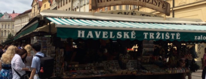 Havelska Street Market is one of Prag.