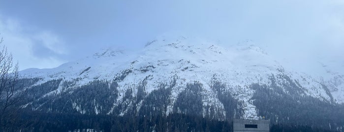 Sankt Moritz is one of Bu dağlar bizim..