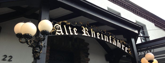 Alte Rheinfähre is one of War ich schon.