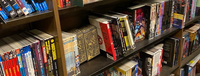 Barnes & Noble is one of hot spots.