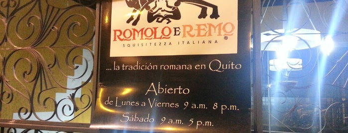 Romolo e Remo is one of Locais salvos de Matt.