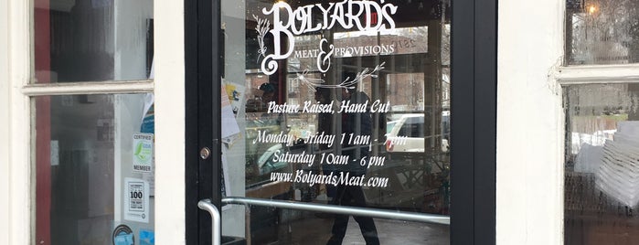 Bolyard's Meat & Provisions is one of Lugares favoritos de Anthony.