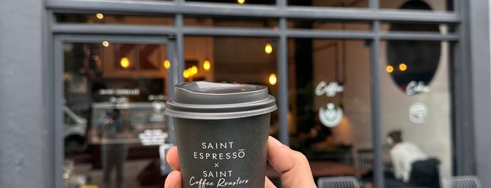 Saint Espressō is one of London Coffee.