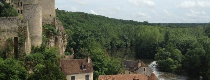 Angles-sur-l'Anglin is one of Les Plus Beaux Villages de France.