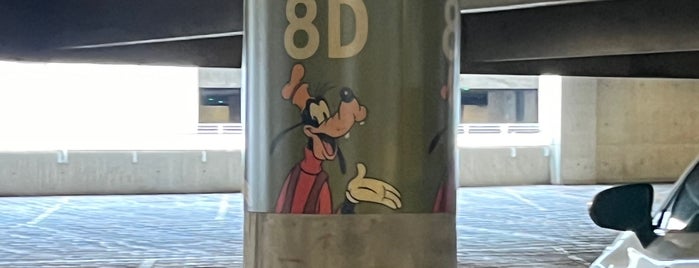 Mickey & Friends Parking Structure is one of Disneyland :).