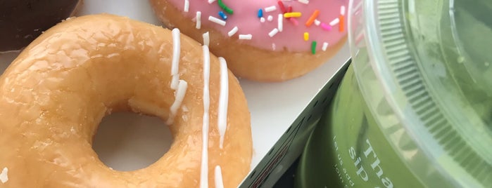 Krispy Kreme Doughnuts is one of The Jelf-Miltons Take The West.
