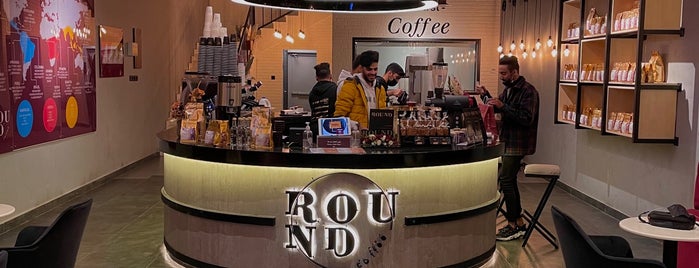 Round cafe is one of Osamah's Saved Places.