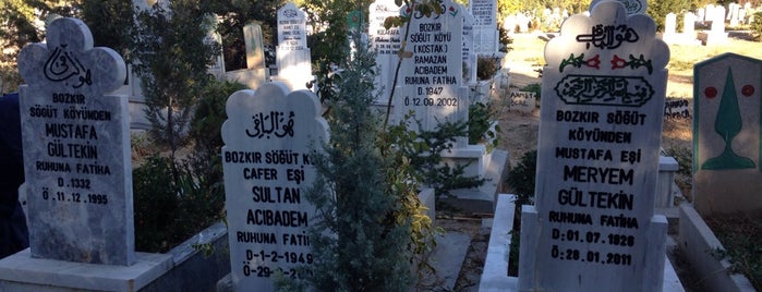 Üçler Mezarlığı is one of Orte, die Abdullah gefallen.
