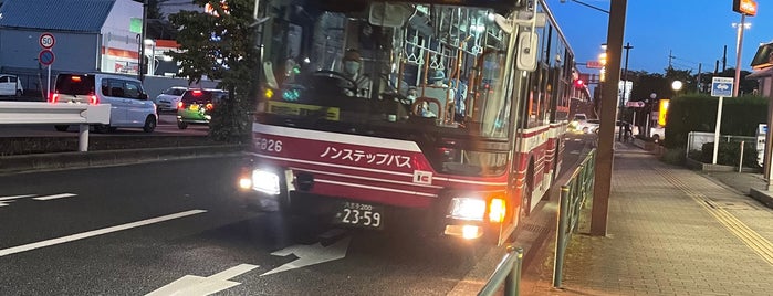 柴崎町六丁目バス停 is one of バス停.