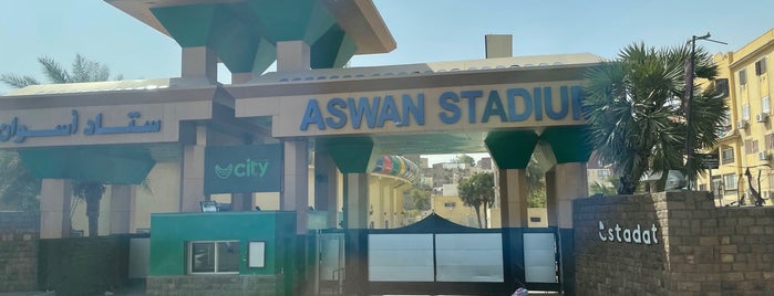 Aswan Stadium is one of Meus locais preferidos.