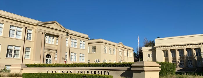 Chapman University - Smith Hall is one of Self-Guided Campus Tour.