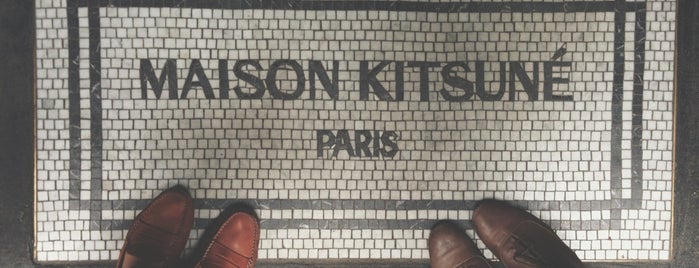 Maison Kitsuné is one of Paris.