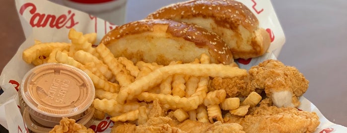 Raising Cane's Chicken Fingers is one of C’s Liked Places.