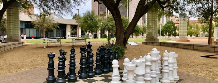 Joel D. Valdez Main Library is one of Pima County Public Libraries.