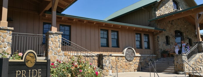 Pride Mountain Vineyards is one of Napa Valley.