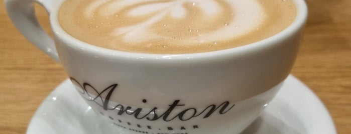 Ariston Coffee Bar is one of NYC.