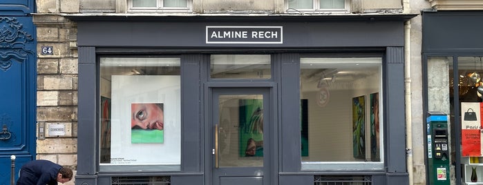 Almine Rech Gallery is one of I ❤️ Paris.