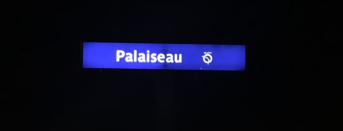 RER Palaiseau [B] is one of Went before.