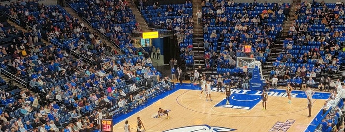 Chaifetz Arena is one of Atlantic 10 Conference Basketball Venues.