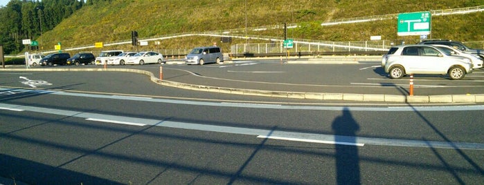 用瀬パーキング バス停 is one of 鳥取自動車道.