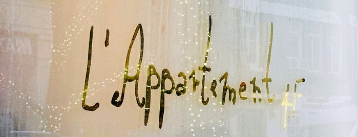 L’Appartement 4F is one of nyc eats & drinks.