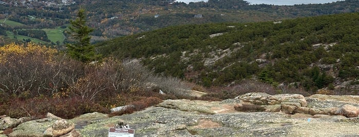 Cadillac Mountain Summit Marker is one of New England.