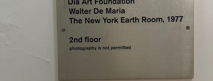 The New York Earth Room is one of Need to check out.