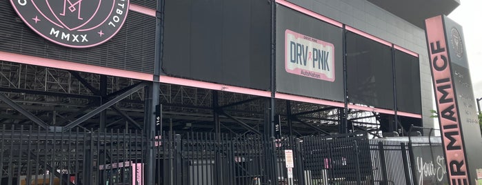 Drive Pink Stadium is one of Bienvenidos a Miami.