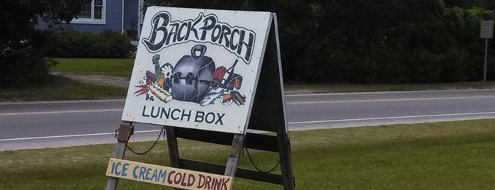 Back Porch Lunchbox is one of food.