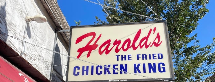 Harold's Chicken Shack is one of Chicago spots.