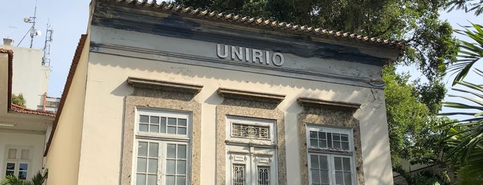 UNIRIO - Universidade Federal do Estado do Rio de Janeiro is one of Tempat yang Disukai Luis Fernando.