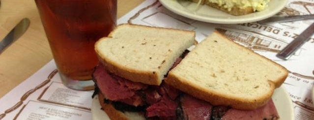 Katz's Delicatessen is one of NY for first timers.