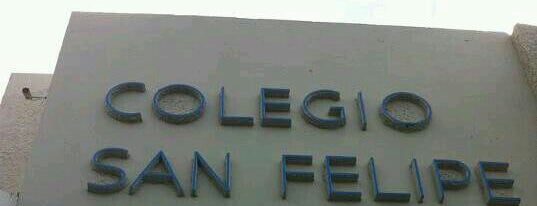 Colegio San Felipe is one of My Places.