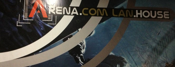 Arena.com lanHouse is one of Lugares preferidos.