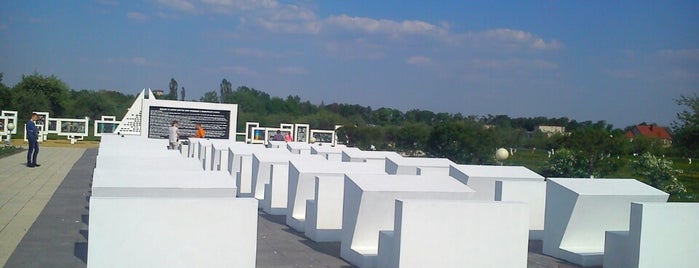 Мемориальный комплекс «Детский концлагерь» is one of สถานที่ที่ Stanisław ถูกใจ.