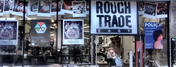 Rough Trade East is one of London.