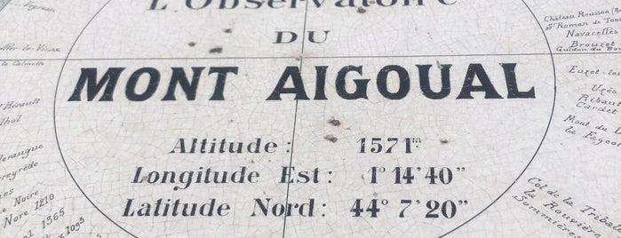 Mont Aigoual is one of ИДЕ я.