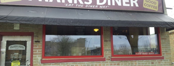 Frank's Diner is one of Tempat yang Disukai Marco.