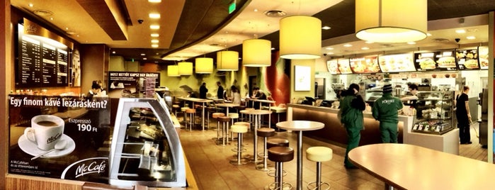 McDonald's is one of Tony : понравившиеся места.