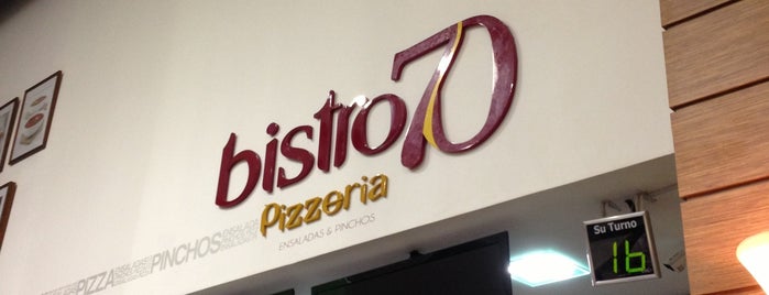 Bistro70 Pizzeria, Ensaladas & Pinchos is one of Lechería-PLC-Barcelona.