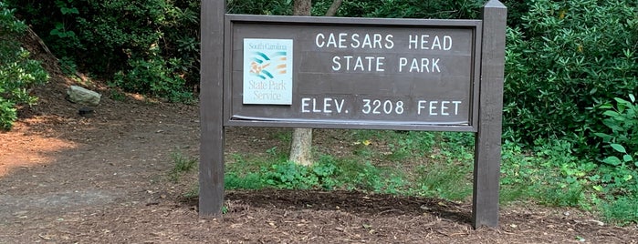 Caesars Head State Park is one of Greenville, SC.