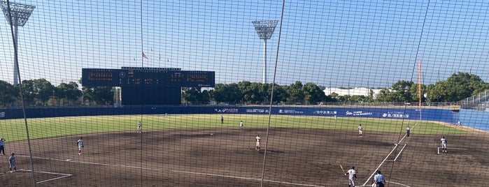 大阪シティ信用金庫スタジアム is one of baseball stadiums.
