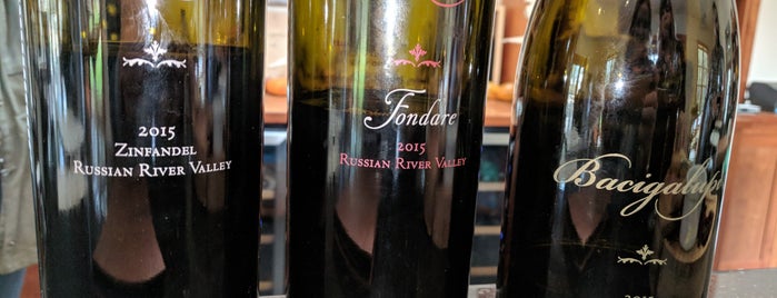 John Tyler Wines/ Bacigalupi Vineyards is one of Favorite wineries.