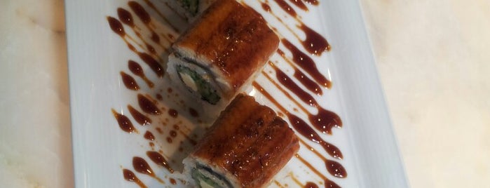 Rainbow Roll Sushi is one of EATeatEat.