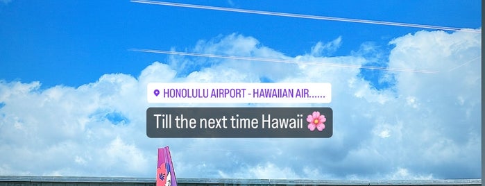 Hawaiian Airlines Check-In Counter is one of Hawai'i.