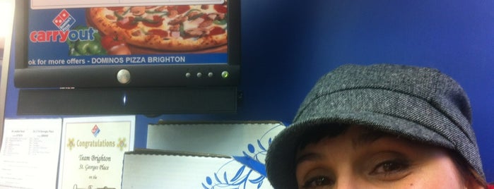 Domino's Pizza is one of Brighton.