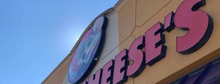 Chuck E. Cheese is one of Great family places in Dallas.