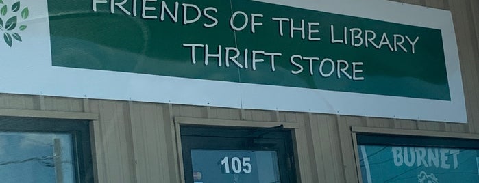 Library Thrift Shop is one of want to go to.