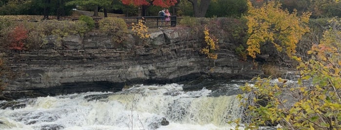 Hogs Back Falls/Prince of Wales Falls is one of Ottawa.
